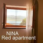In Karin Gornji With Sea View, Terrace, Air Conditioning, Wi-fi アパート *