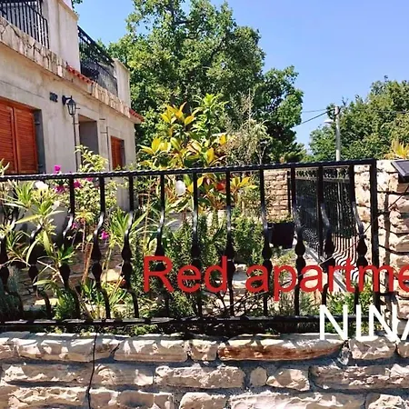 公寓 In Karin Gornji With Sea View, Terrace, Air Conditioning, Wi-fi
