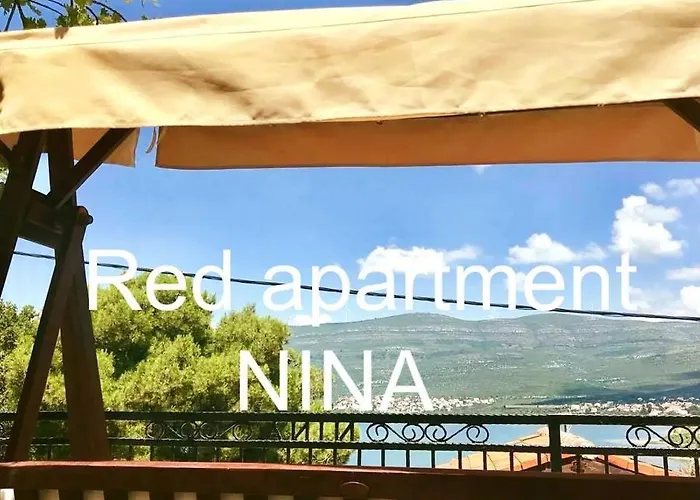 In Karin Gornji With Sea View, Terrace, Air Conditioning, Wi-fi