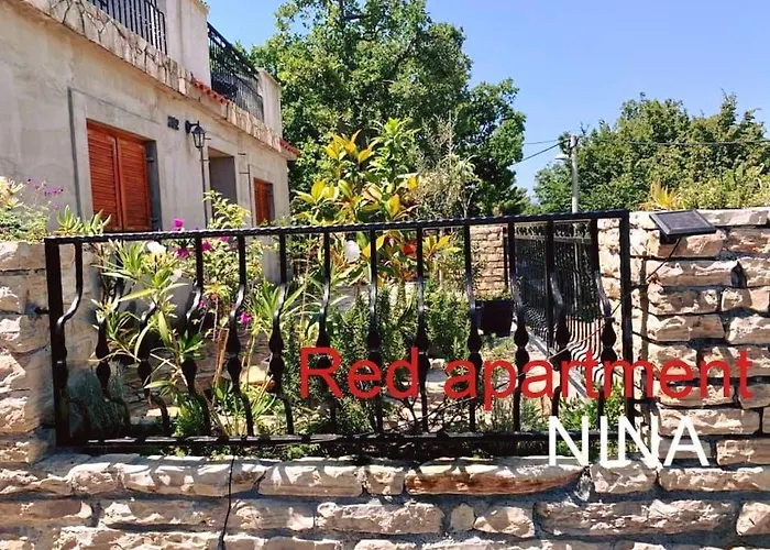 Апартаменты In Karin Gornji With Sea View, Terrace, Air Conditioning, Wi-fi